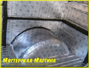 Шумоизоляция  УАЗ 452 "Буханка" - фото - 36