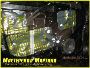 Шумоизоляция Chevrolet Epica - фото - 9